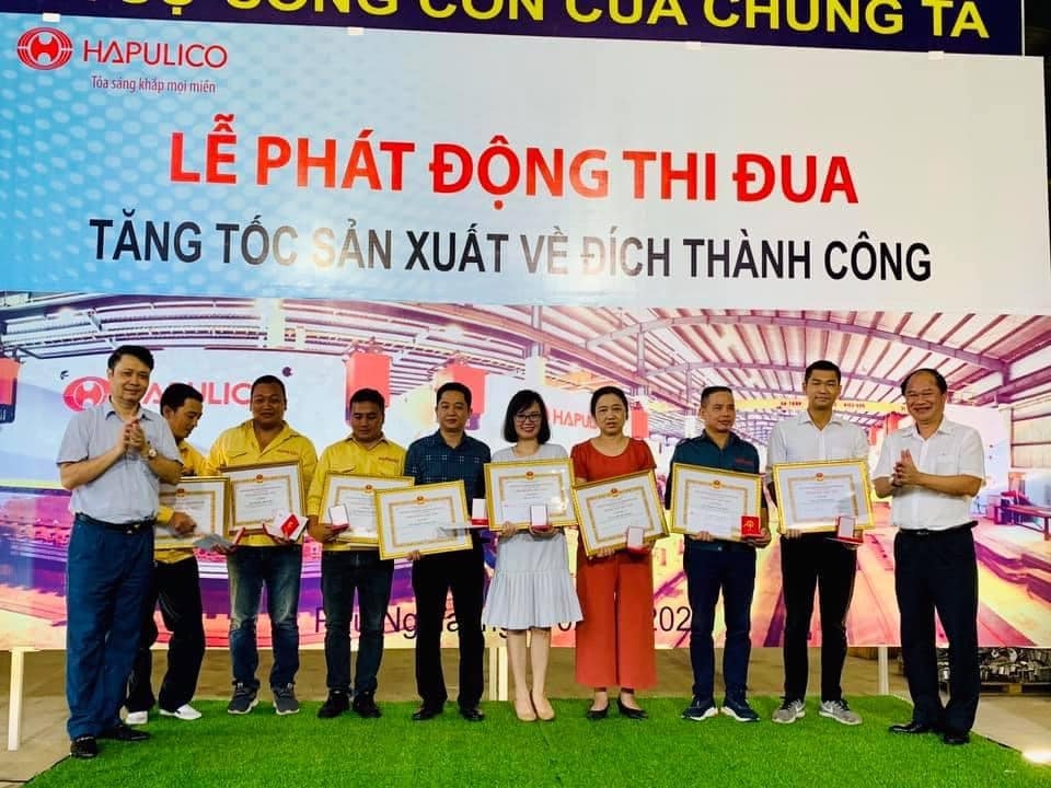 Công đoàn Hapulico phát động thi đua "Tăng tốc sản xuất, về đích thành công"