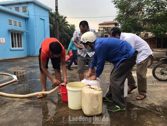 Hà Nội: Tạm ngừng cấp nước sạch sông Đà đến 18 giờ ngày 13/10