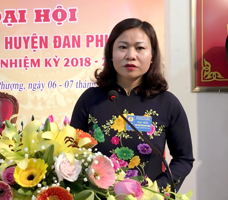 dai hoi cong doan huyen dan phuong lan thu x nhiem ky 2018 2023