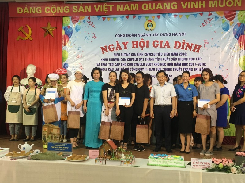 Công đoàn Ngành xây dựng Hà Nội tổ chức Ngày hội Gia đình 2018