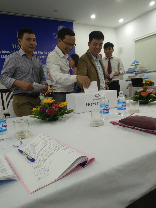 Công đoàn Công ty Cổ phần sữa Hà Nội tổ chức thành công Đại hội CĐ lần thứ V