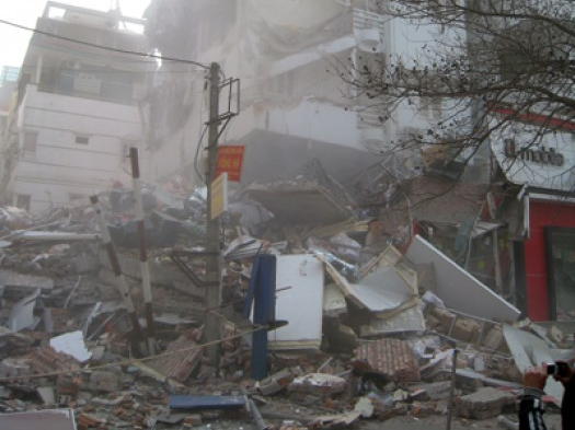 Yêu cầu dừng thi công công trình liền kề nhà bị sập ở Cao Bằng