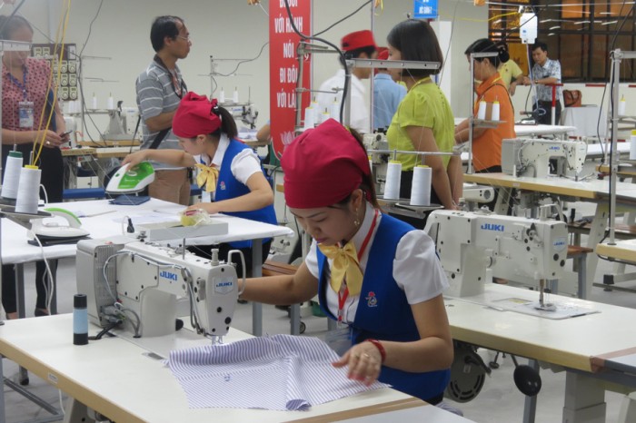 Sôi nổi Hội thi thợ giỏi ngành dệt may Việt Nam