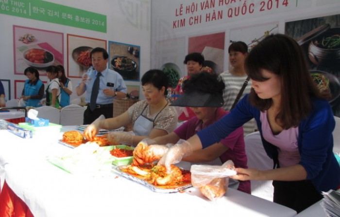 Nhiều hoạt động hấp dẫn tại Hội chợ ẩm thực Hàn Quốc tại Hà Nội