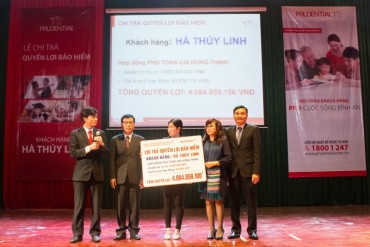 Prudential chi trả hơn 4 tỷ đồng cho gia đình nữ doanh nhân Hà Thúy Linh