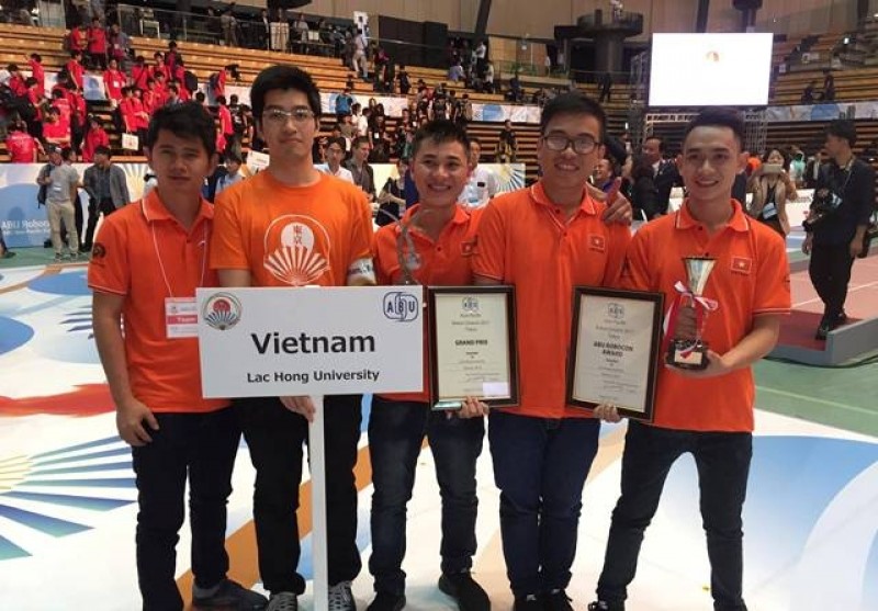 Việt Nam vô địch cuộc thi Sáng tạo robot châu Á -Thái Bình Dương
