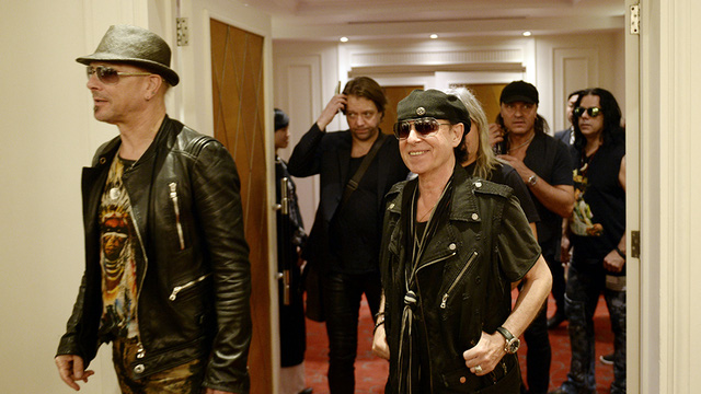 Ban nhạc rock huyền thoại Scorpions xuất hiện tại Hà Nội