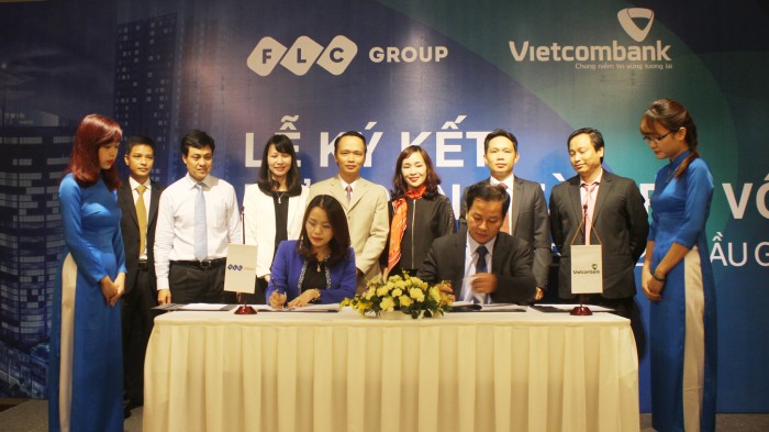 Vietcombank ký hợp đồng tài trợ vốn cho dự án FLC Twin Towers