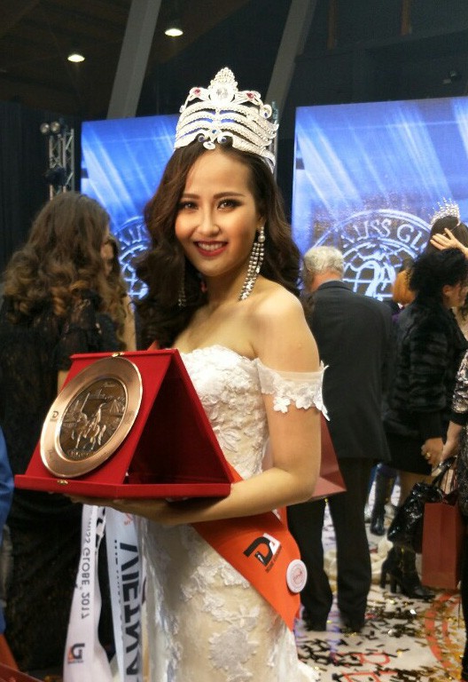 Khánh Ngân xuất sắc đăng quang Hoa hậu Hoàn cầu - Miss Globe 2017