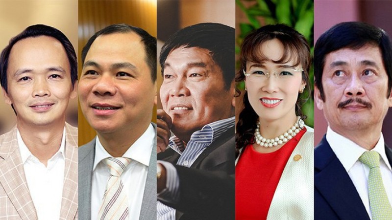 10 người giàu nhất sàn chứng khoán Việt 2017