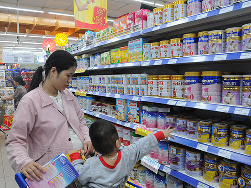 Thêm 42 sản phẩm sữa cho trẻ em tiếp tục được giảm giá.