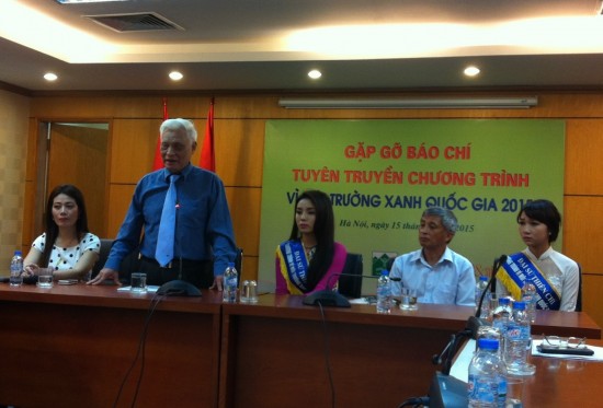 Hoa hậu Việt Nam 2014 làm đại sứ “Vì môi trường xanh quốc gia 2015”