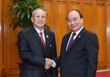 Thủ tướng tiếp Phó Chủ tịch thứ nhất Thượng viện Campuchia