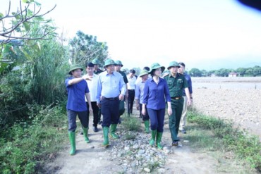 Phó Thủ tướng Thường trực chỉ đạo khắc phục hậu quả mưa lũ ở Yên Bái