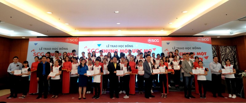 114 học sinh được nhận học bổng SCG Chung một ước mơ