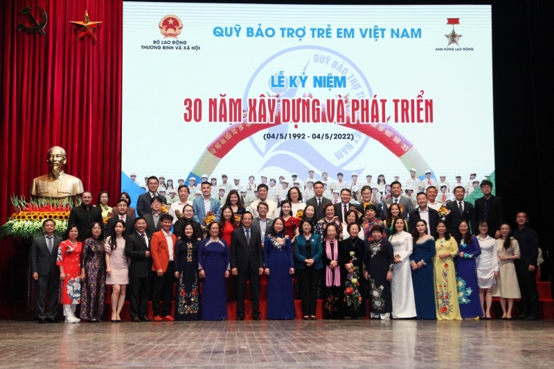 Quỹ Bảo trợ trẻ em Việt Nam: Giúp đỡ trên 34 triệu lượt trẻ có hoàn cảnh đặc biệt, khó khăn