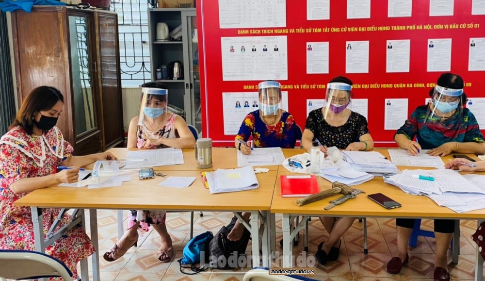 Phụ nữ phường Liễu Giai với nhiều hoạt động hướng về ngày bầu cử