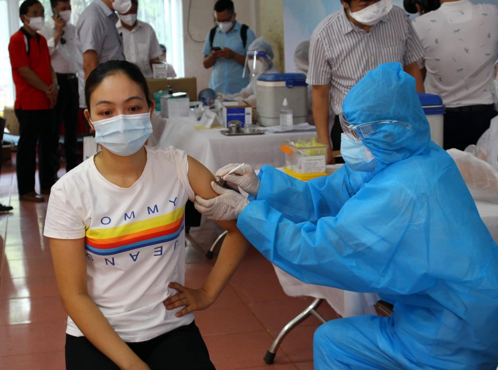 Bắc Giang hoàn thành tiêm 150 nghìn liều vắc xin Covid-19 trong 5 ngày