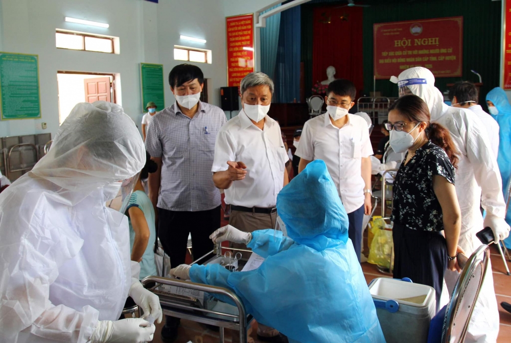Bắc Giang hoàn thành tiêm 150 nghìn liều vắc xin Covid-19 trong 5 ngày