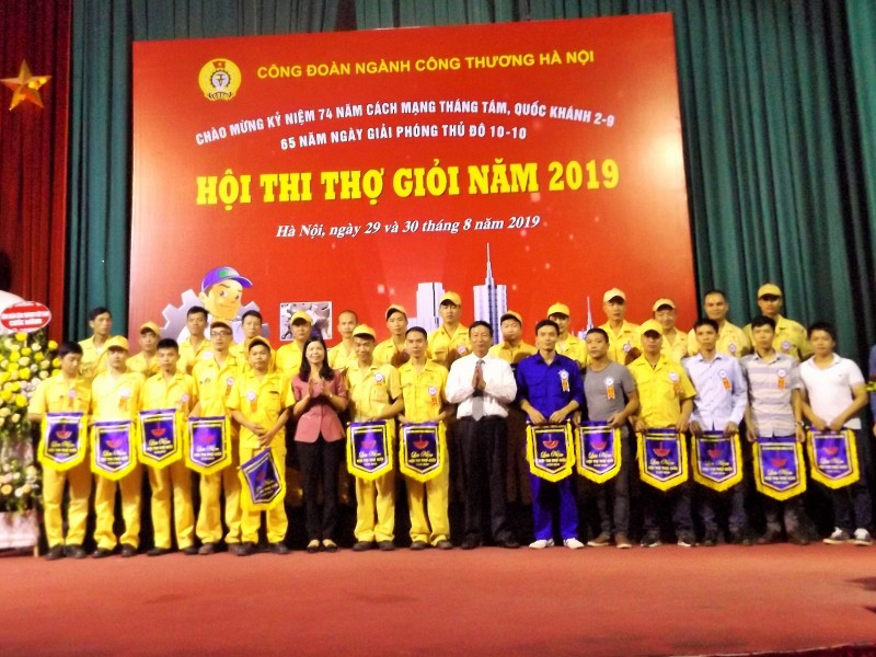cong doan nganh cong thuong ha noi 84 thi sinh tham gia thi tho gioi nam 2019