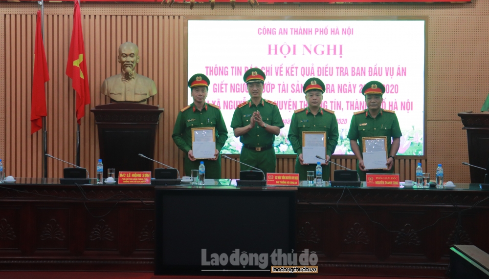 Công an Hà Nội công bố kết quả điều tra vụ sát hại nữ sinh Học viện Ngân hàng ở Thường Tín