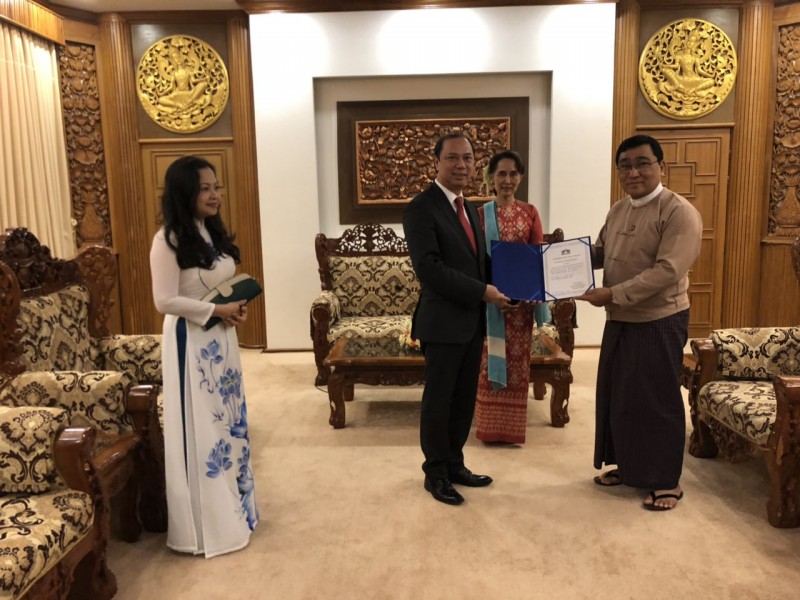 Quyết tâm thúc đẩy quan hệ Đối tác hợp tác toàn diện Việt Nam - Myanmar