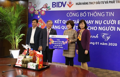 BIDV trao 40.000 suất quà Tết trị giá 20 tỷ đồng tới đồng bào nghèo cả nước