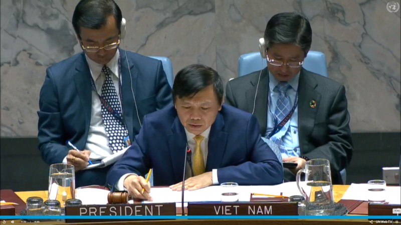Việt Nam chủ trì hoạt động mở của Hội đồng Bảo an
