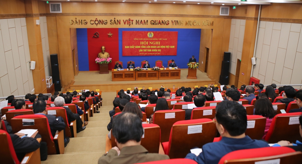Đồng chí Nguyễn Phi Thường được bầu vào Ban Chấp hành Tổng Liên đoàn Lao động Việt Nam khóa XII