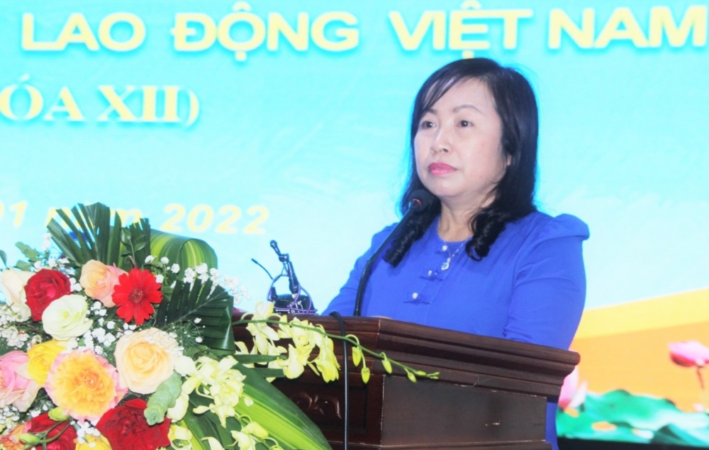 Đồng chí Thái Thu Xương được bầu giữ chức Phó Chủ tịch Tổng Liên đoàn Lao động Việt Nam