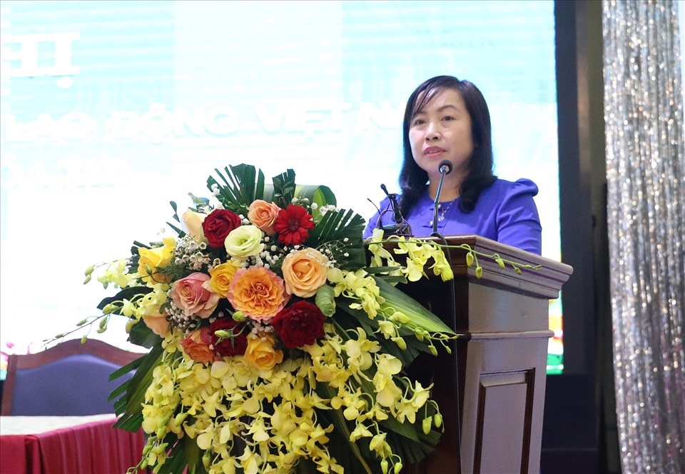 Đồng chí Thái Thu Xương được bầu giữ chức Phó Chủ tịch Tổng Liên đoàn Lao động Việt Nam