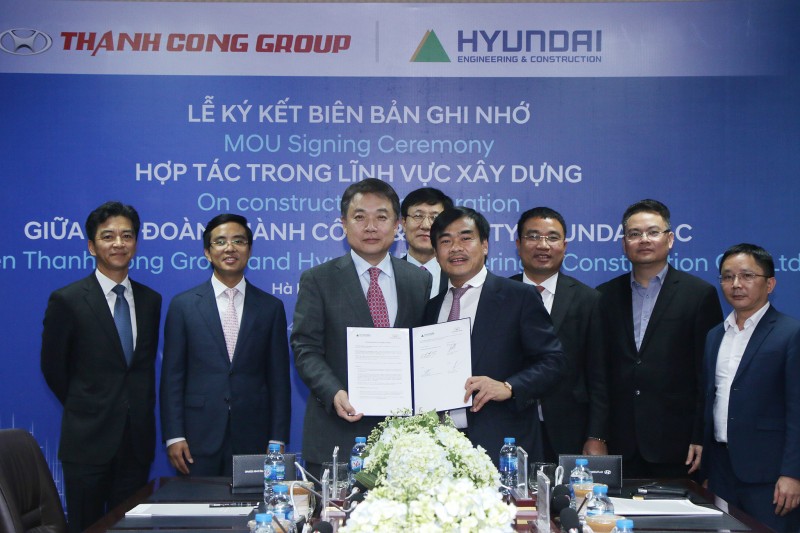 Tập đoàn Thành Công và Hyundai E&C “bắt tay” trong lĩnh vực xây dựng