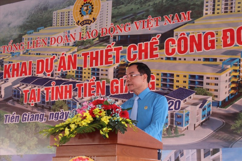 tong lien doan trien khai du an thiet che cong doan tai tinh tien giang