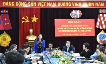 Hà Nội: Liên ngành hợp sức bảo vệ quyền lợi cho người lao động