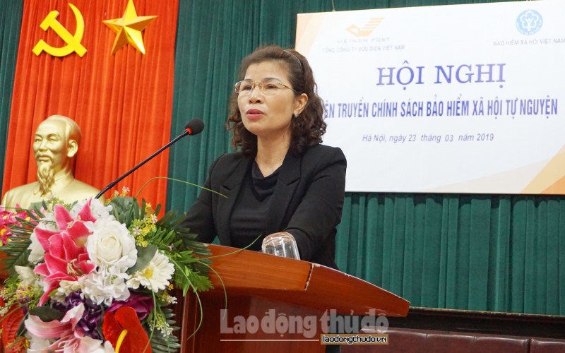 Quận Long Biên: Tuyên truyền chính sách BHXH tự nguyện tới người dân