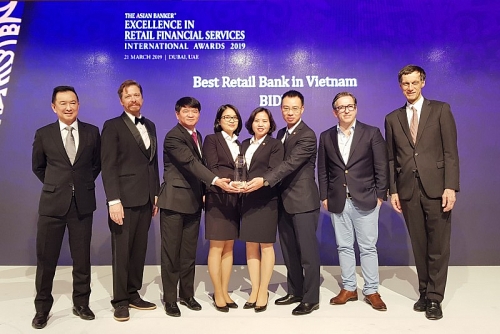 BIDV: Năm thứ 5 được vinh danh Ngân hàng Bán lẻ tốt nhất Việt Nam