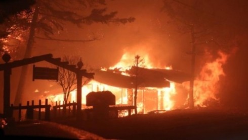 Hàn Quốc: Hơn 4.000 người dân phải sơ tán trong vụ cháy thảm họa