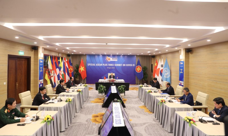 Lãnh đạo các nước ASEAN+3 khẳng định tinh thần đoàn kết ứng phó với dịch bệnh Covid-19
