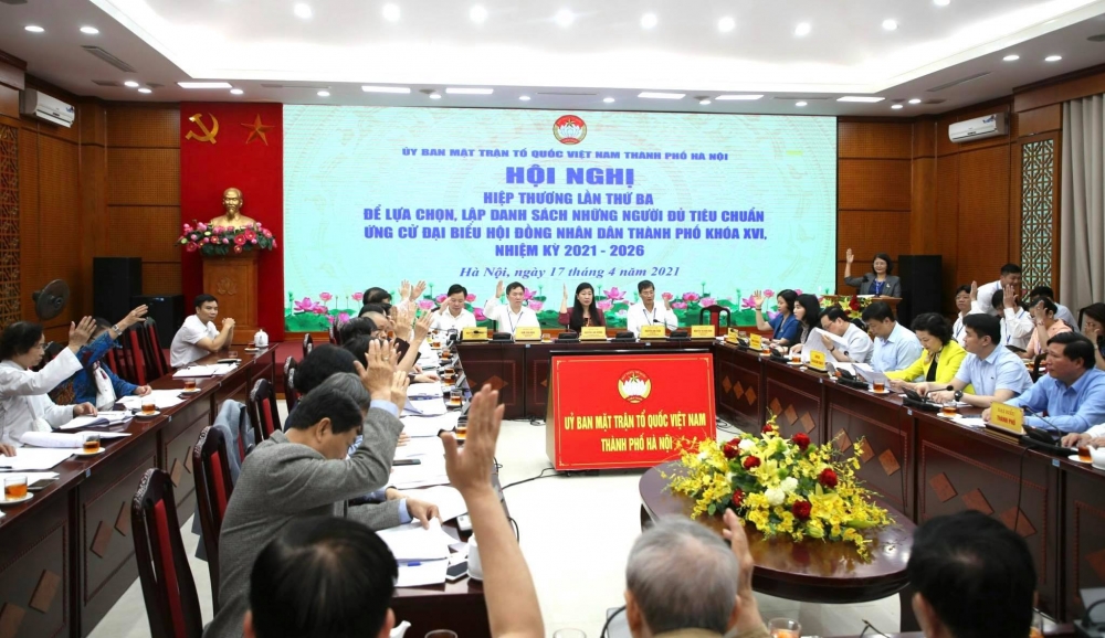 Hà Nội: 160 người đủ tiêu chuẩn ứng cử đại biểu Hội đồng nhân dân Thành phố khóa XVI