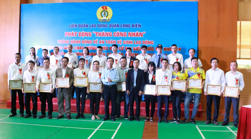 Quận Long Biên: Phát động Tháng Công nhân, Tháng hành động về An toàn, vệ sinh lao động năm 2021