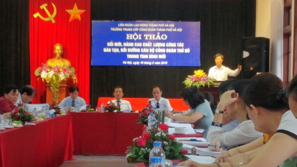 LĐLĐ Hà Nội tìm giải pháp nâng cao chất lượng đào tạo cán bộ công đoàn