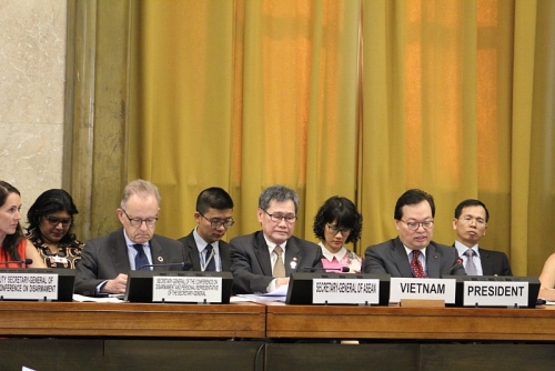 Việt Nam đảm nhiệm vai trò Chủ tịch Hội nghị Giải trừ quân bị năm 2019