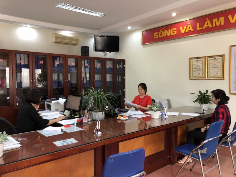 Tỷ lệ hồ sơ giải quyết sớm trước thời hạn tại phường Việt Hưng đạt 80%
