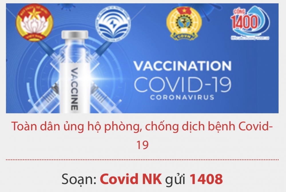 Hơn 18 tỷ đồng ủng hộ Quỹ vắc xin phòng, chống Covid-19 qua Cổng 1400