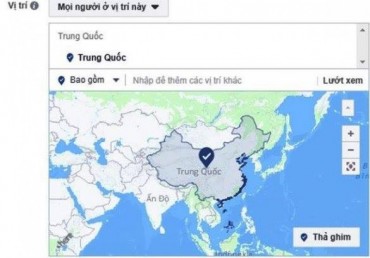 Facebook khẳng định không hiển thị 2 quần đảo Hoàng Sa và Trường Sa thuộc Trung Quốc