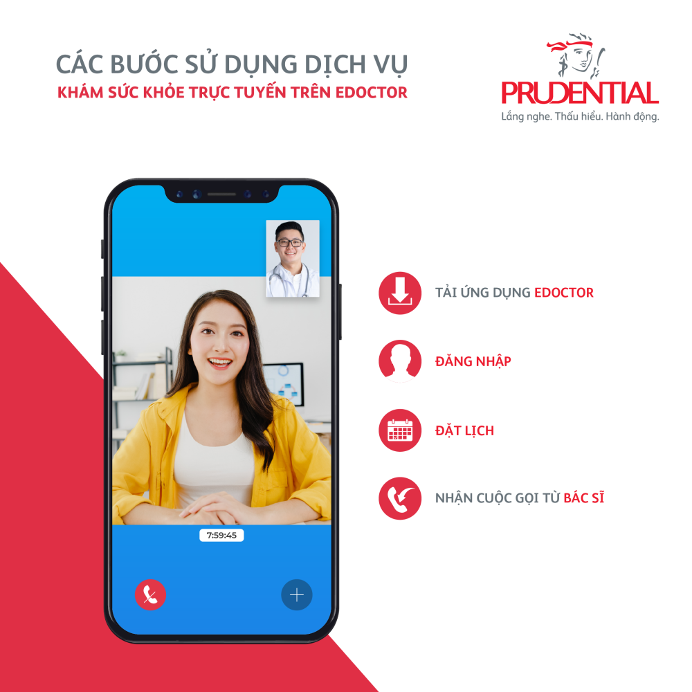Prudential Việt Nam chính thức triển khai dịch vụ khám sức khỏe thẩm định trực tuyến