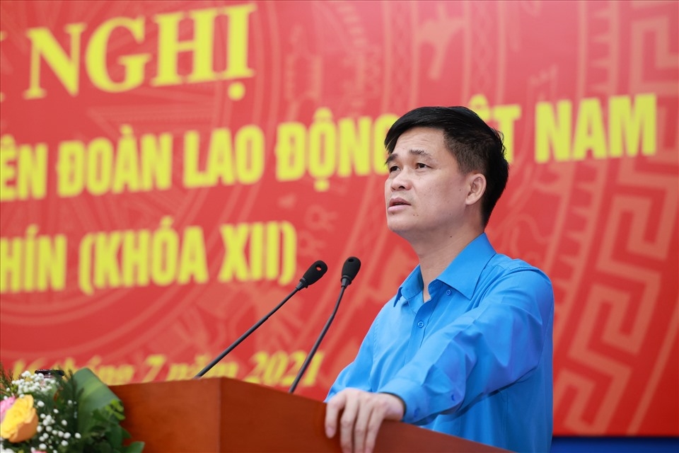 Khai mạc Hội nghị lần thứ chín, Ban Chấp hành Tổng Liên đoàn Lao động Việt Nam khóa XII
