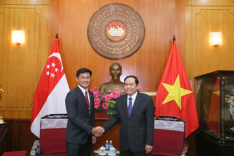 Tăng cường quan hệ hữu nghị Việt Nam-Singapore
