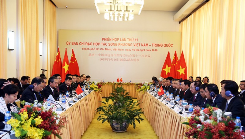 Thúc đẩy quan hệ đối tác hợp tác chiến lược toàn diện Việt Nam-Trung Quốc