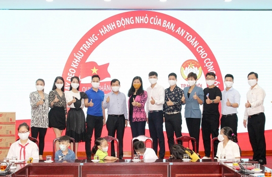 Hà Nội: Phát động nhân dân Thủ đô đeo khẩu trang phòng, chống dịch Covid-19